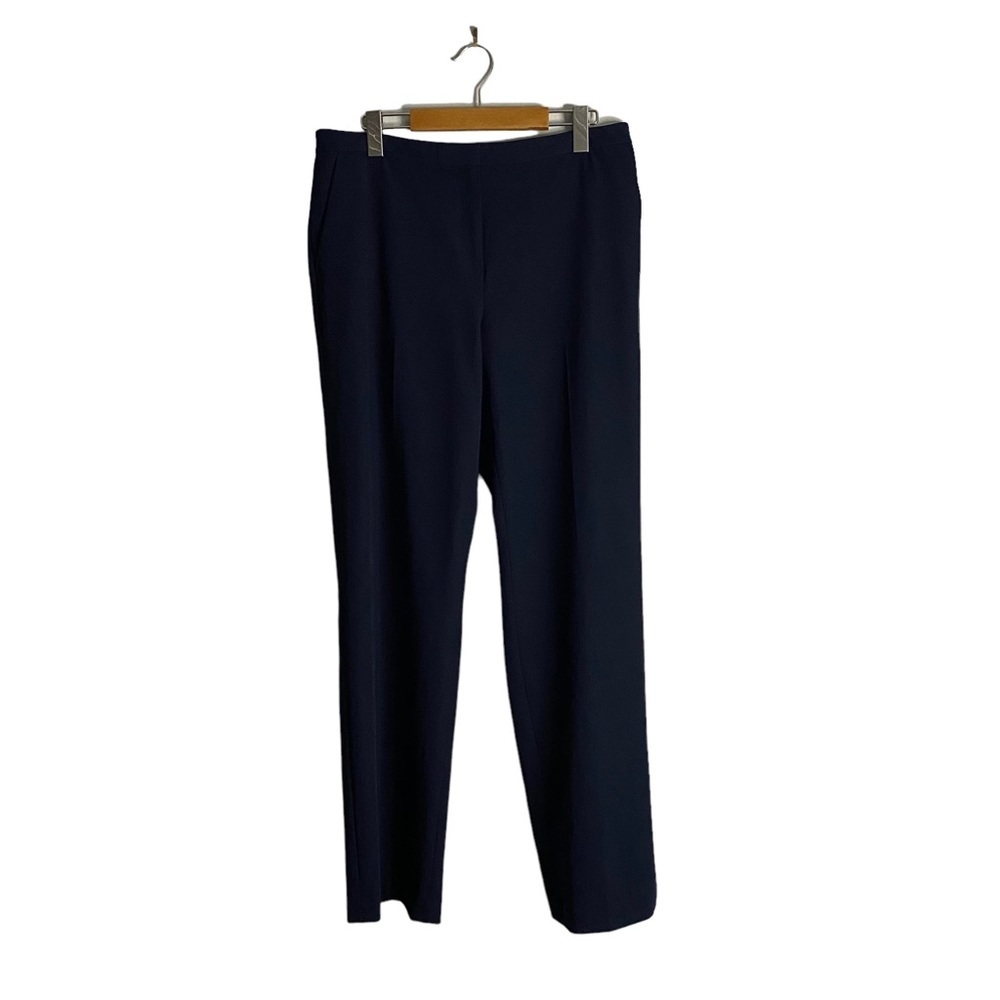 Tommy Hilfiger Women's Navy Slim Straight Pants